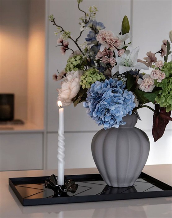 Lea Lysestage - Black Chrome